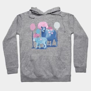 Sheep with wigs Hoodie